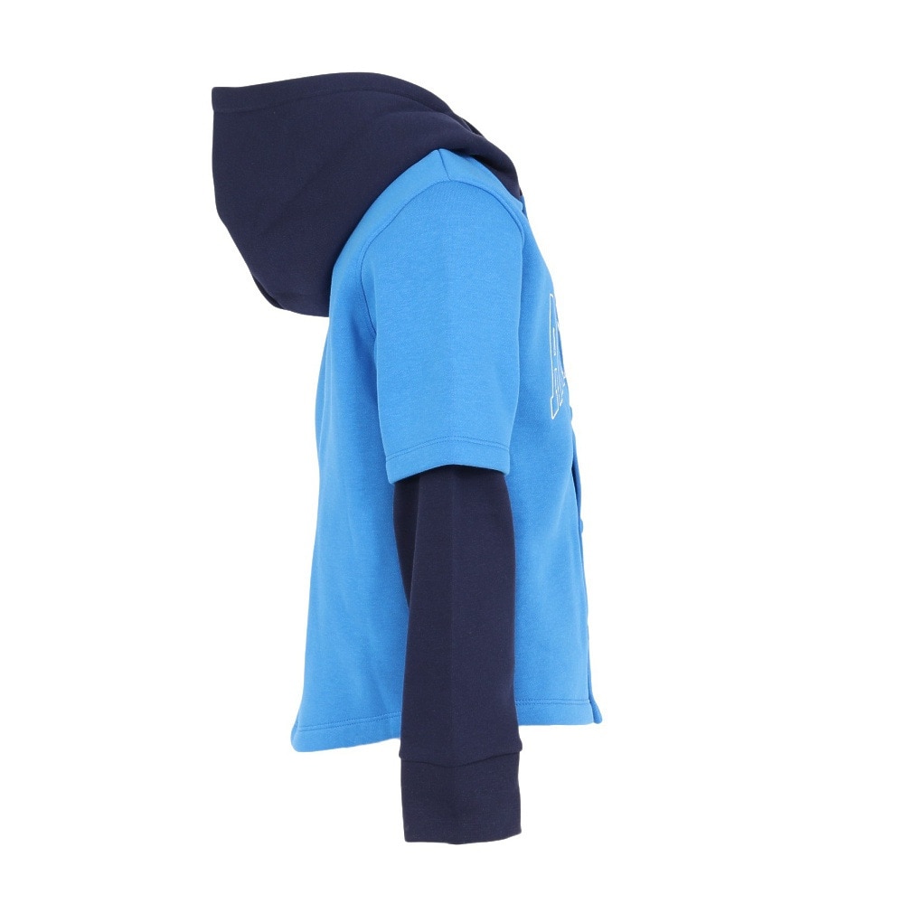 アンダーアーマー（UNDER ARMOUR）（キッズ）ジュニア アイコンフリース ボタンダウン フーディー 6003752 402