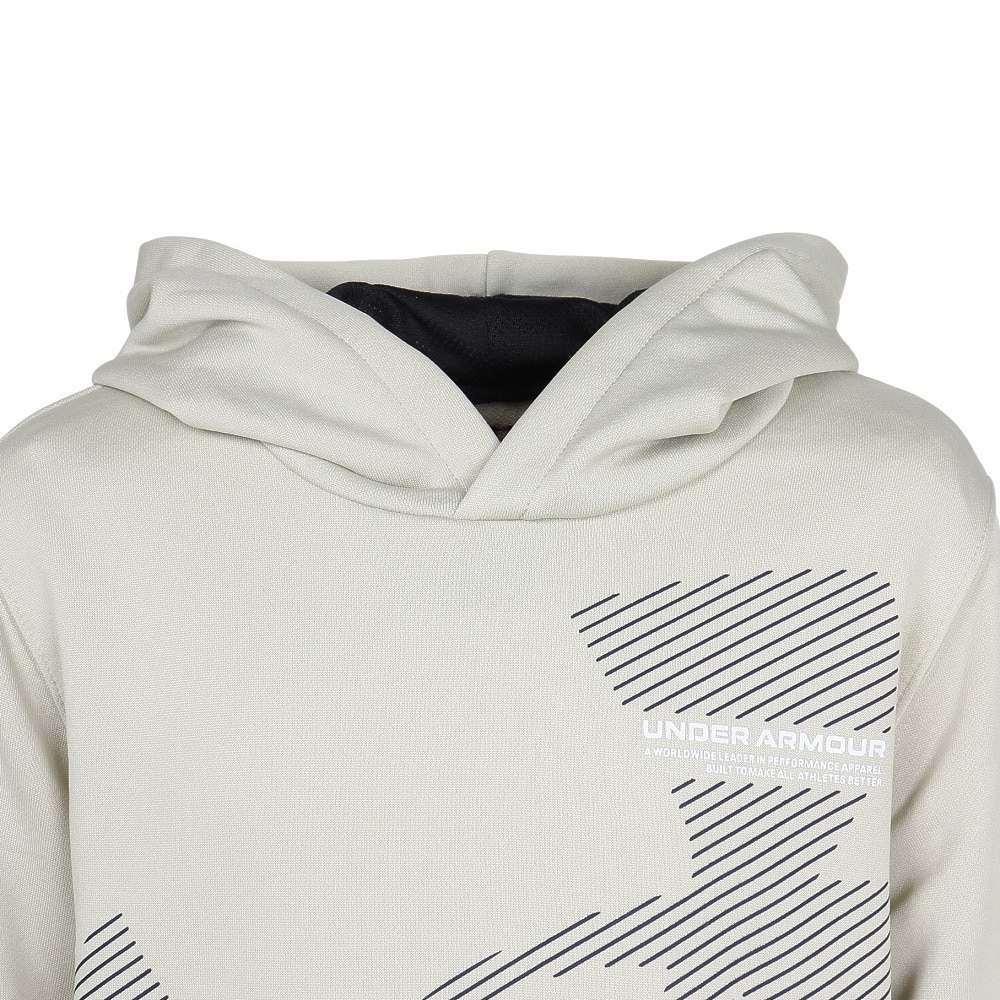 アンダーアーマー（UNDER ARMOUR）（キッズ）ジュニア テック テリー スーパービッグロゴ フーディー 6007817 289