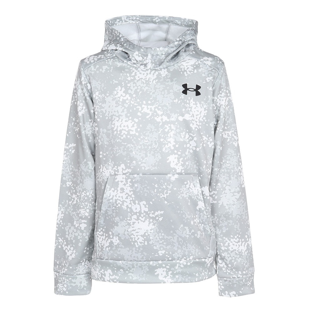 アンダーアーマー（UNDER ARMOUR）（キッズ）ボーイズ アーマーフリース プリント フーディ 1386746 011