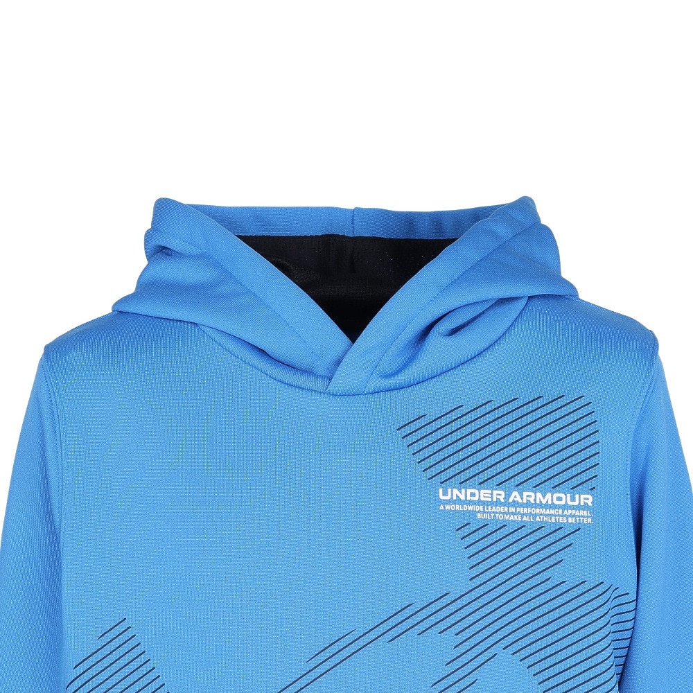 アンダーアーマー（UNDER ARMOUR）（キッズ）ジュニア テック テリー スーパービッグロゴ フーディー 6007817 402