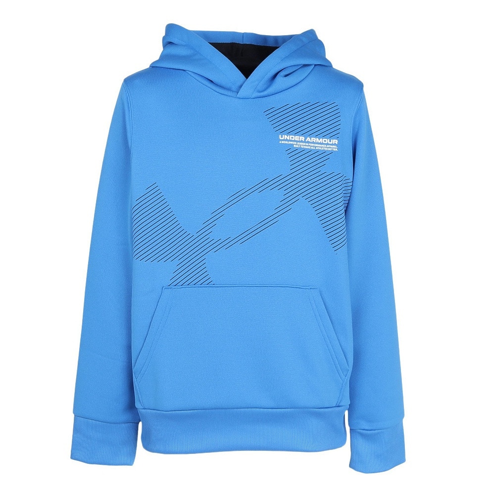 アンダーアーマー（UNDER ARMOUR）（キッズ）ジュニア テック テリー スーパービッグロゴ フーディー 6007817 402