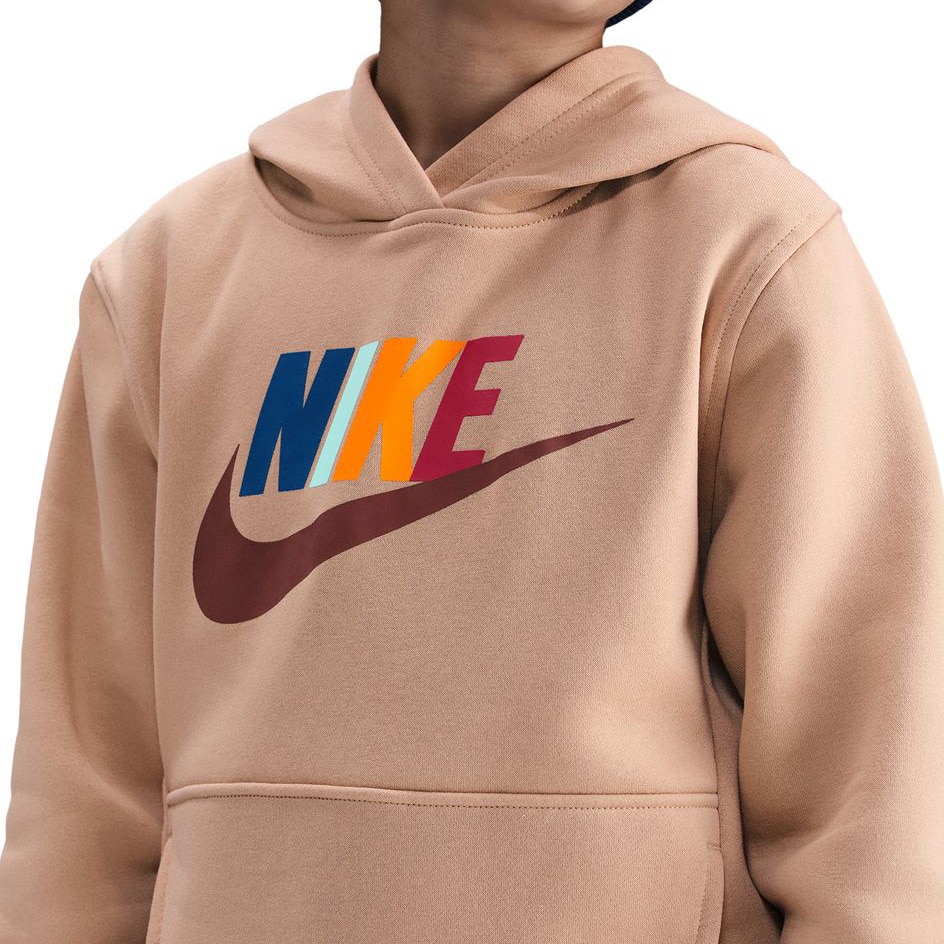 ナイキ（NIKE）（キッズ）ユース NSW クラブ フリース ハイブリッド フーディ FD2988-201