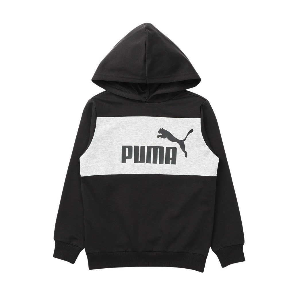 プーマ（PUMA）（キッズ）ボーイズ ESS MX フーディ 689985 01 BLK