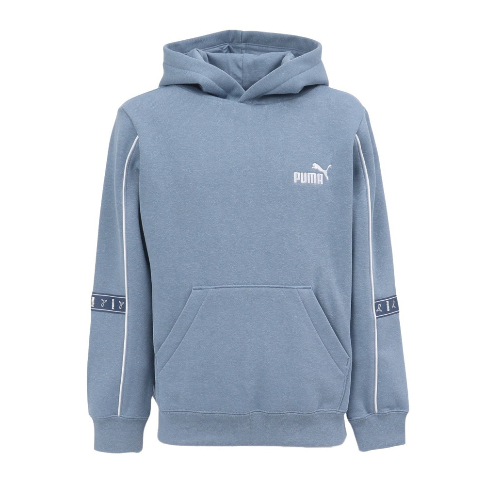 プーマ（PUMA）（キッズ）ジュニア ESS TAPE レイアウト フーディー FL 691165 34 LBLU
