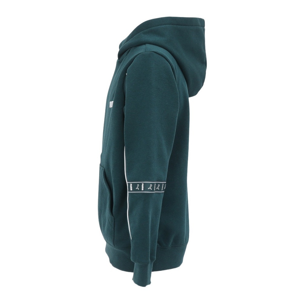 プーマ（PUMA）（キッズ）ジュニア ESS TAPE レイアウト フーディー FL 691165 75 DGRN
