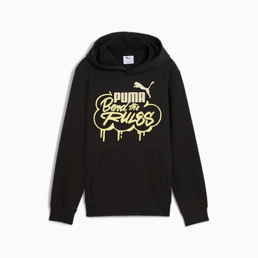 プーマ（PUMA）（キッズ）ミッド 90S フーディ 691185 01 BLK