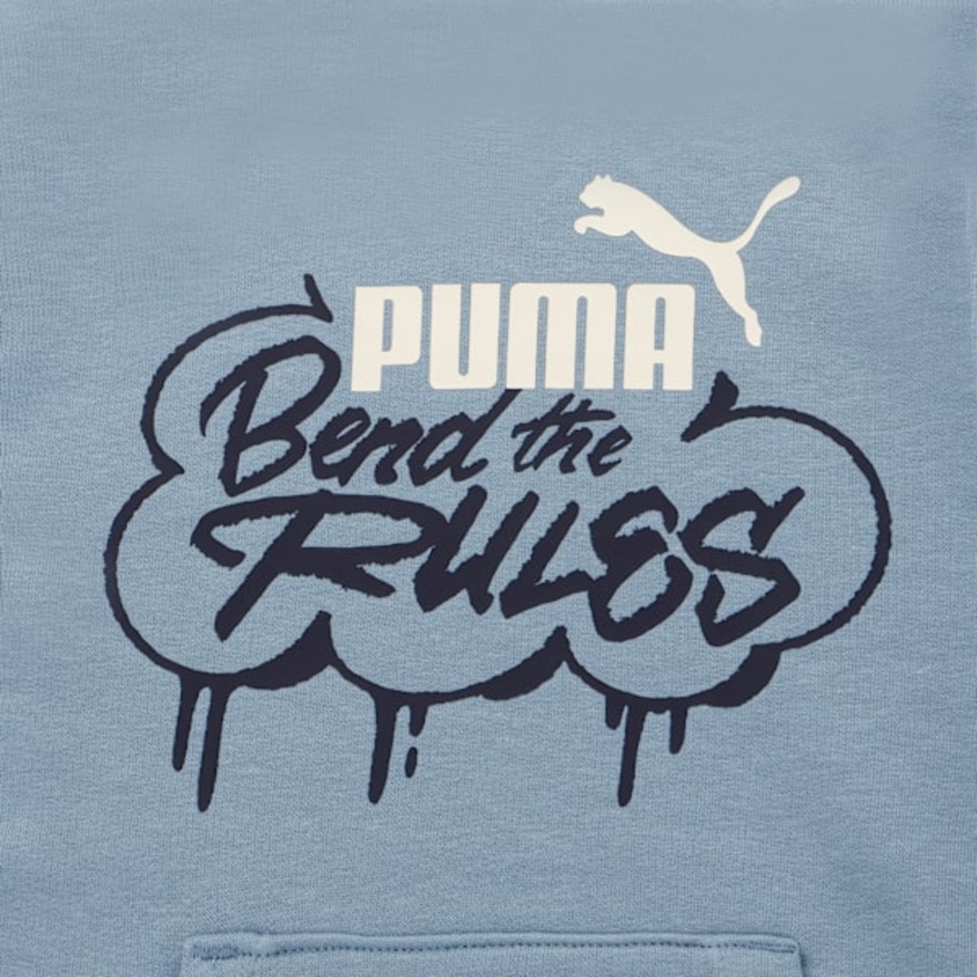 プーマ（PUMA）（キッズ）ミッド 90S フーディ 691185 34 LBLU