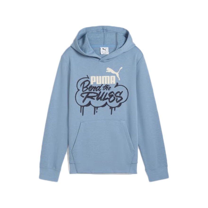 プーマ（PUMA）（キッズ）ミッド 90S フーディ 691185 34 LBLU