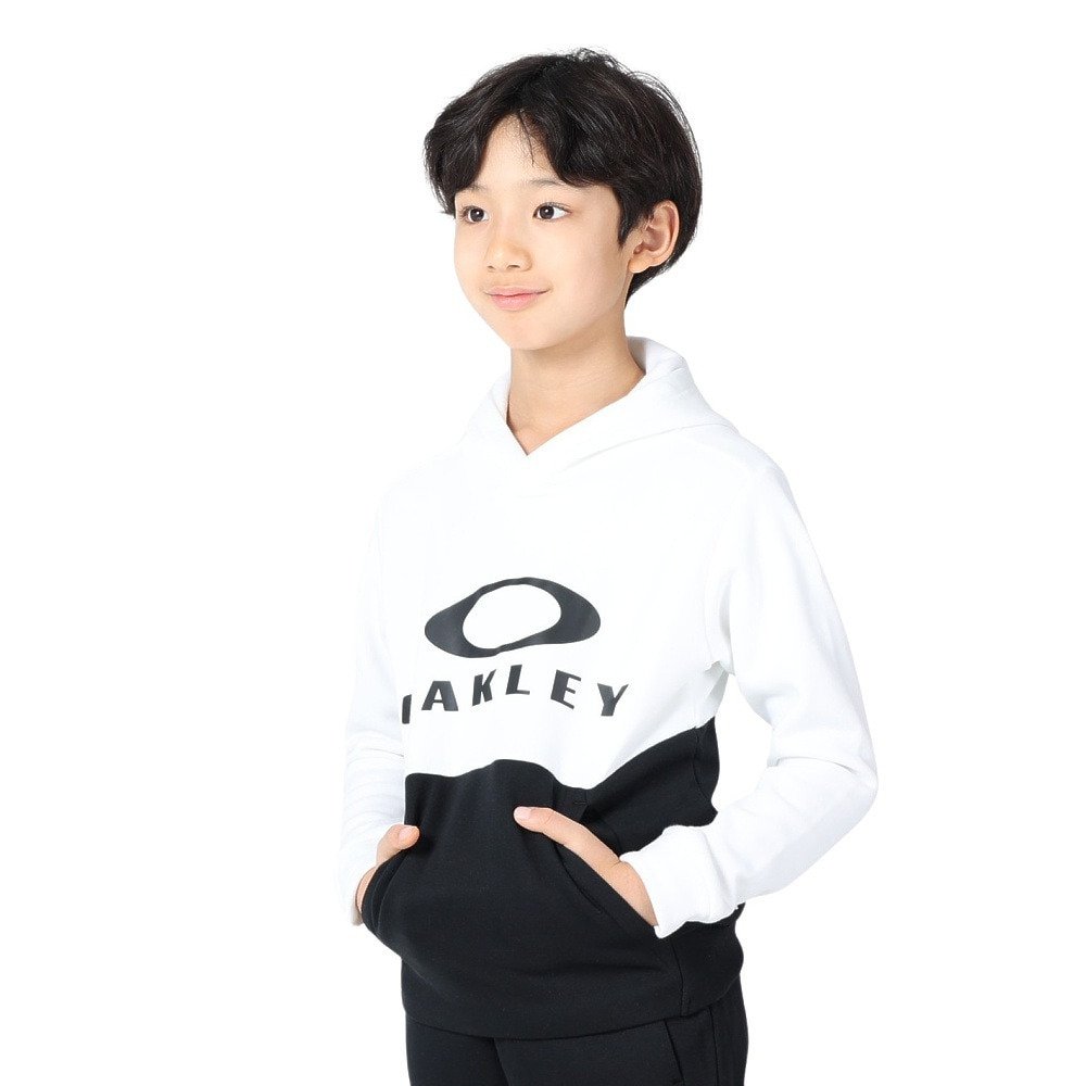 OAKLEY パーカー ホワイト パフォーマンスフィット OAKLEY ホワイトパーカー レギュラーフィット - メルカリ