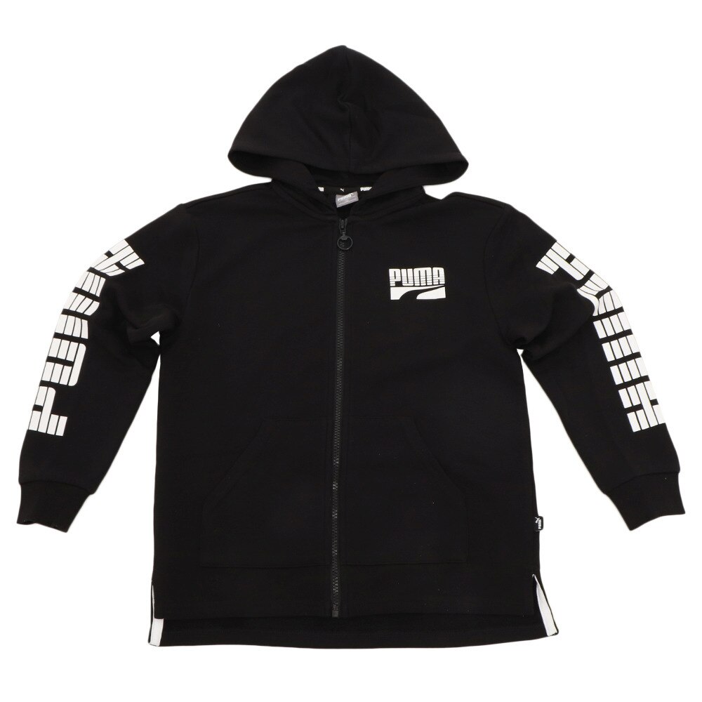  キッズ REBEL ボールド フルジップTR 581072 01 BLK オンライン価格