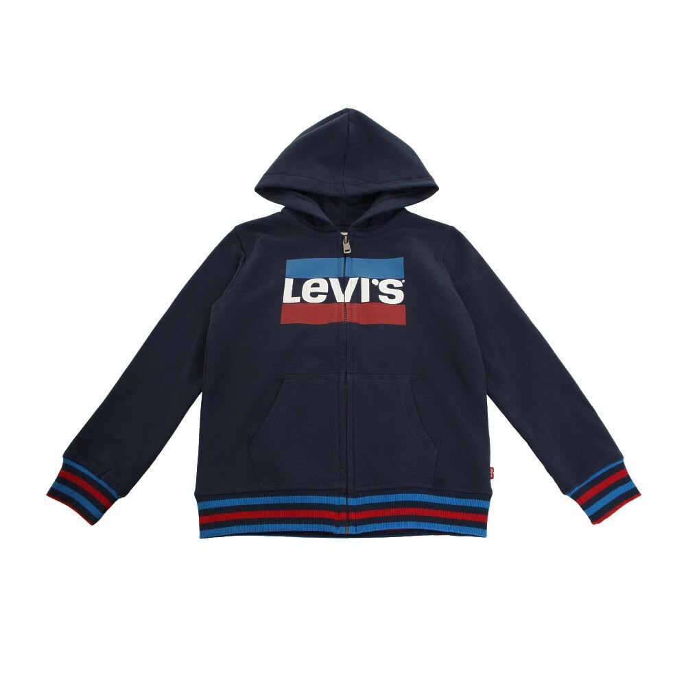  ジュニア SPW LOGO ジップアップフーディ 81A149-U09