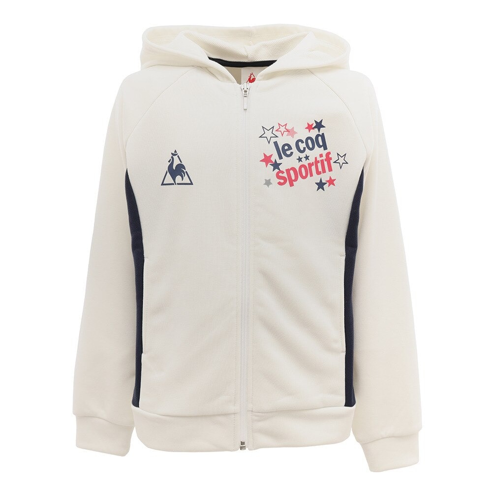 最低価格の ルコック スポルティフ le coq sportif キッズ ジャージ ガールズ クロスジャケット QMJPJF21XB NVY 