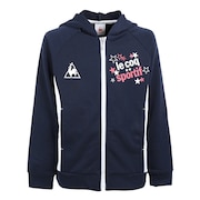 ルコック スポルティフ（le coq sportif）（キッズ）ジュニア スウェットフーデッドジャケット QMJPJF41XB NVY