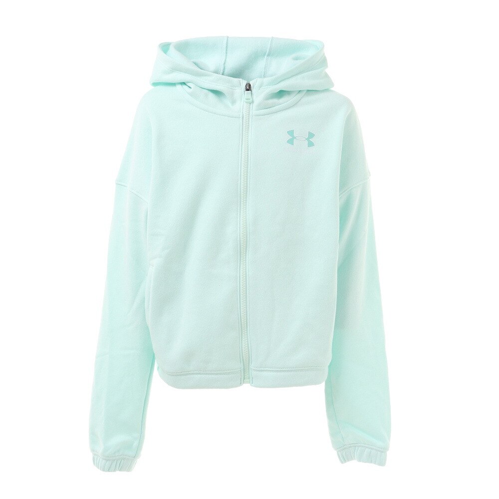  パーカー ガールズ ライバルフリース フルジップ フーディー 1356478 SGB/WHT/CMG AT オンライン価格