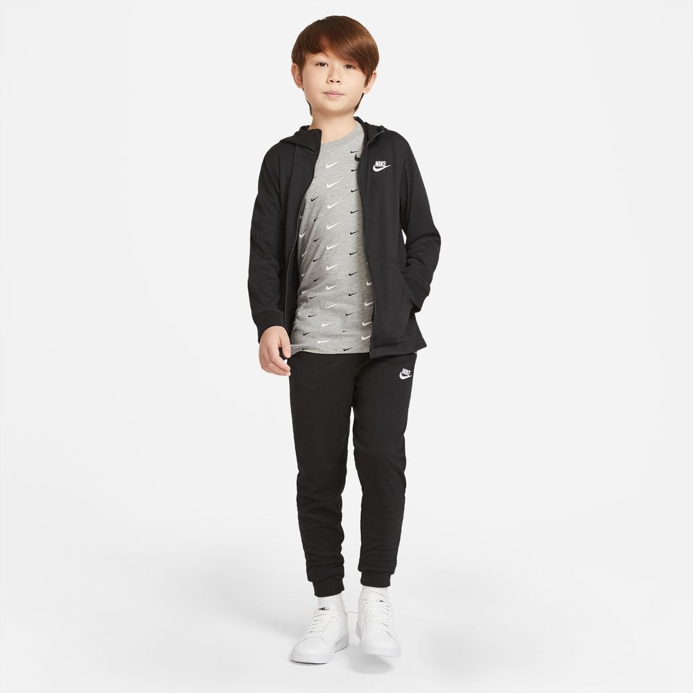 ナイキ（NIKE）（キッズ）パーカー YTH NSW 長袖 ジャージ フルジップ フーディ DA0801-010