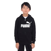(キッズ)ESS ビッグロゴ フーデッドジャケット 848437 01 BLK