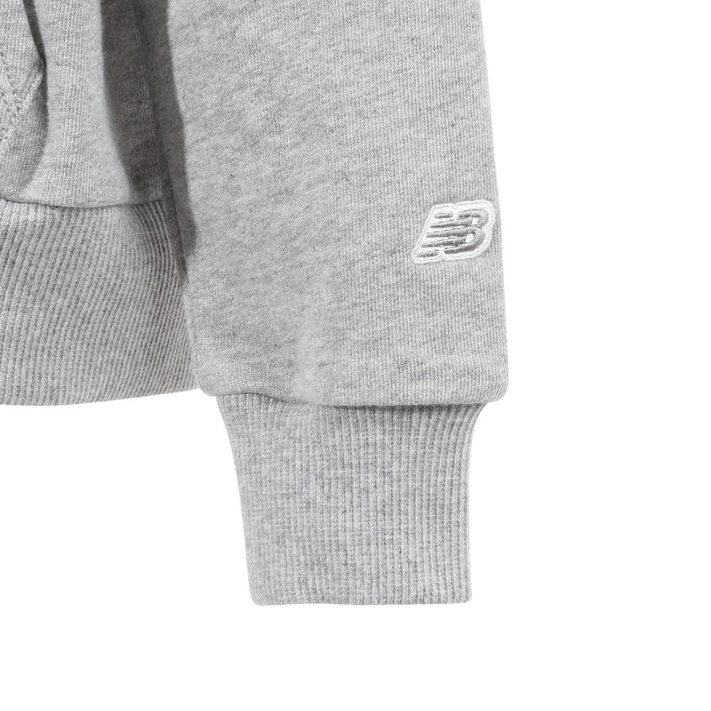 ニューバランス（new balance）（キッズ）パーカー キッズ  ヘビーウェイトフルジップフーディ ABT35150AG