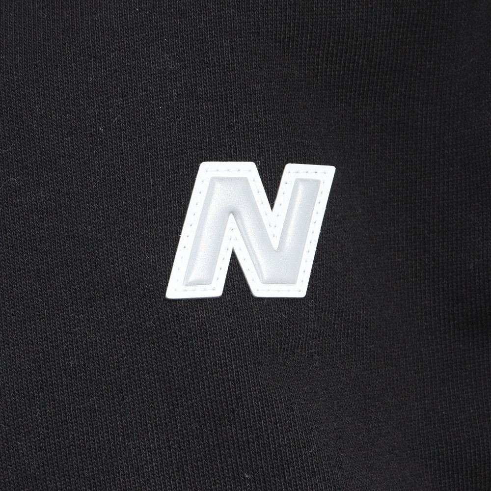 ニューバランス（new balance）（キッズ）パーカー キッズ ヘビーウェイトフルジップフーディ ABT35150BK