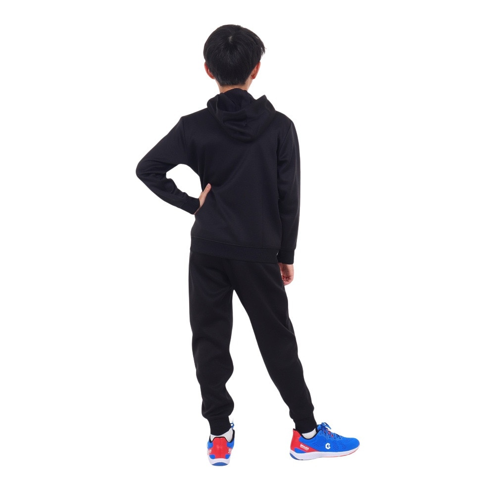 ジローム（GIRAUDM）（キッズ）ジュニア grit フリース フルジップパーカー SW3F0042-TR862-GRCD BLK