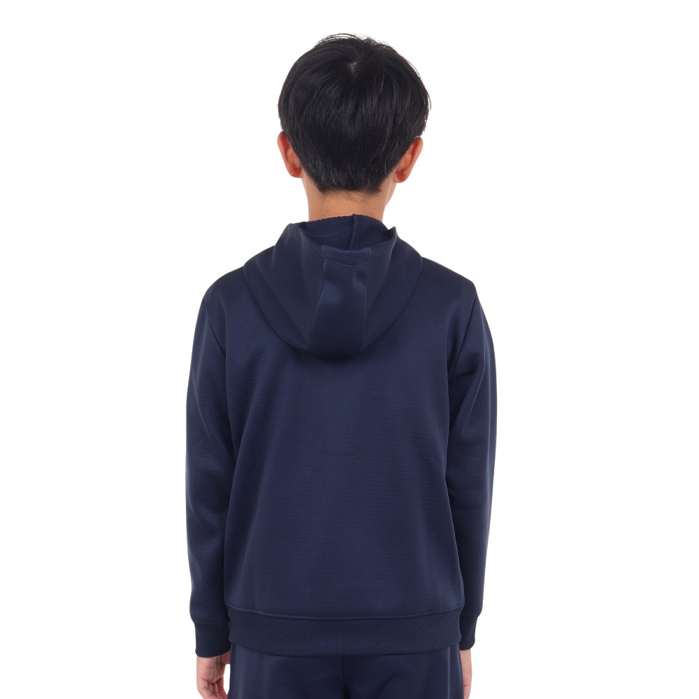 ジローム（GIRAUDM）（キッズ）ジュニア grit フリース フルジップパーカー SW3F0042-TR862-GRCD NVY