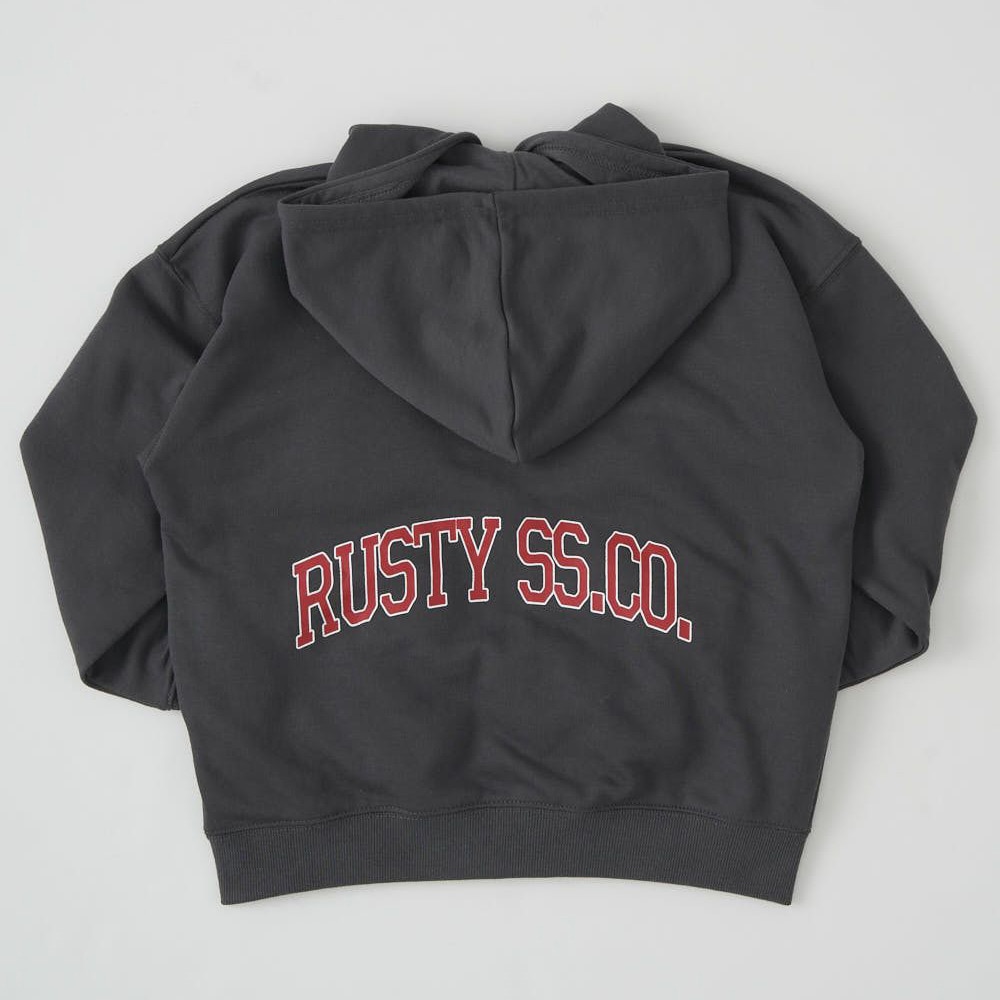 ラスティ（RUSTY）（キッズ）キッズ ZIPパーカー 982012CGY