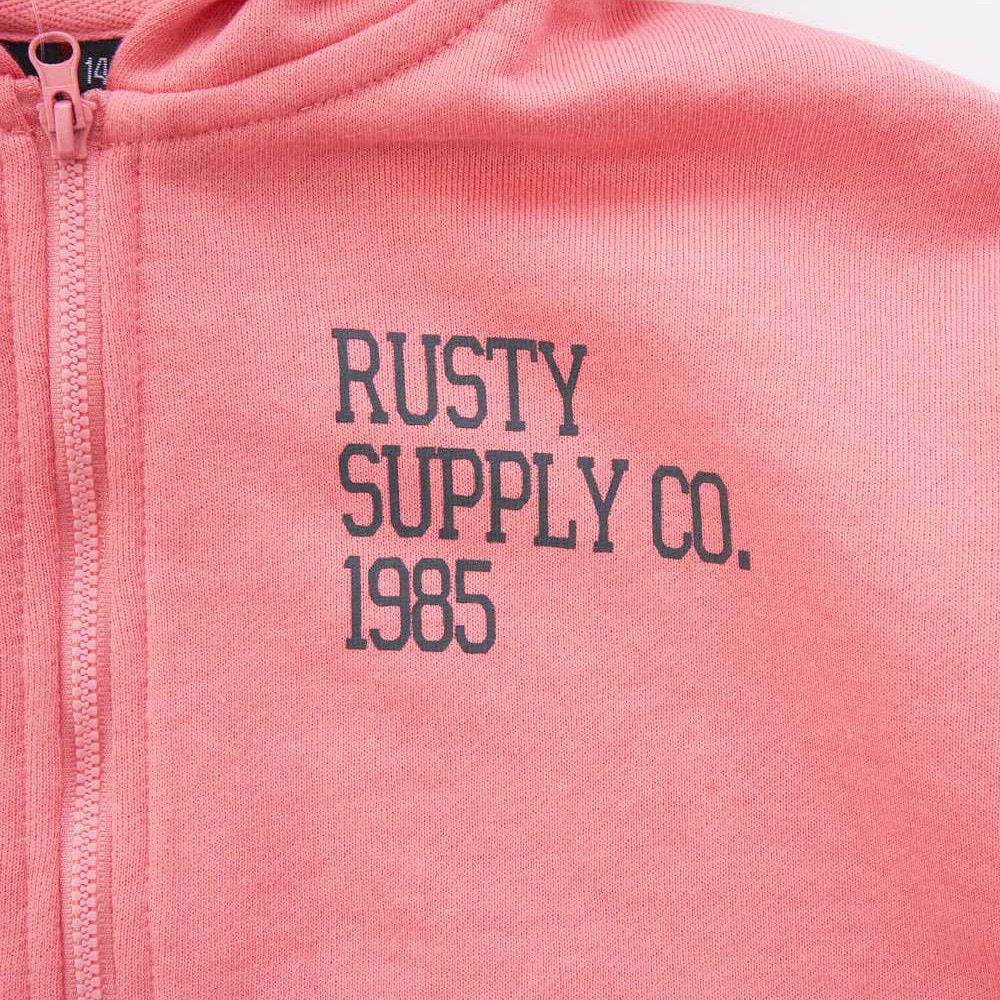 ラスティ（RUSTY）（キッズ）キッズ ZIPパーカー 982012PNK