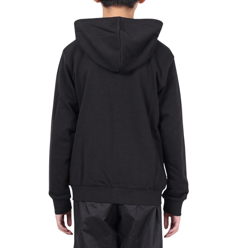 プーマ（PUMA）（キッズ）ジュニア PUMA POWER カラーブロック フルジップフーデッドジャケット 681395 01 BLK
