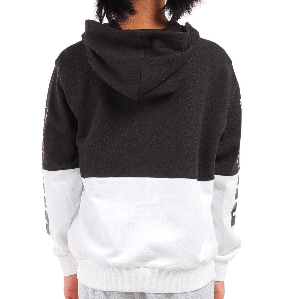 プーマ（PUMA）（キッズ）ジャージ ボーイズ POWER カラーブロック フーデッド 678571 01 BKWT