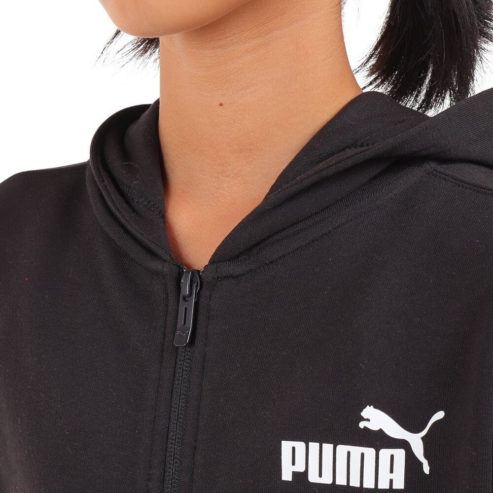 プーマ（PUMA）（キッズ）ジャージ ボーイズ POWER カラーブロック フーデッド 678571 01 BKWT