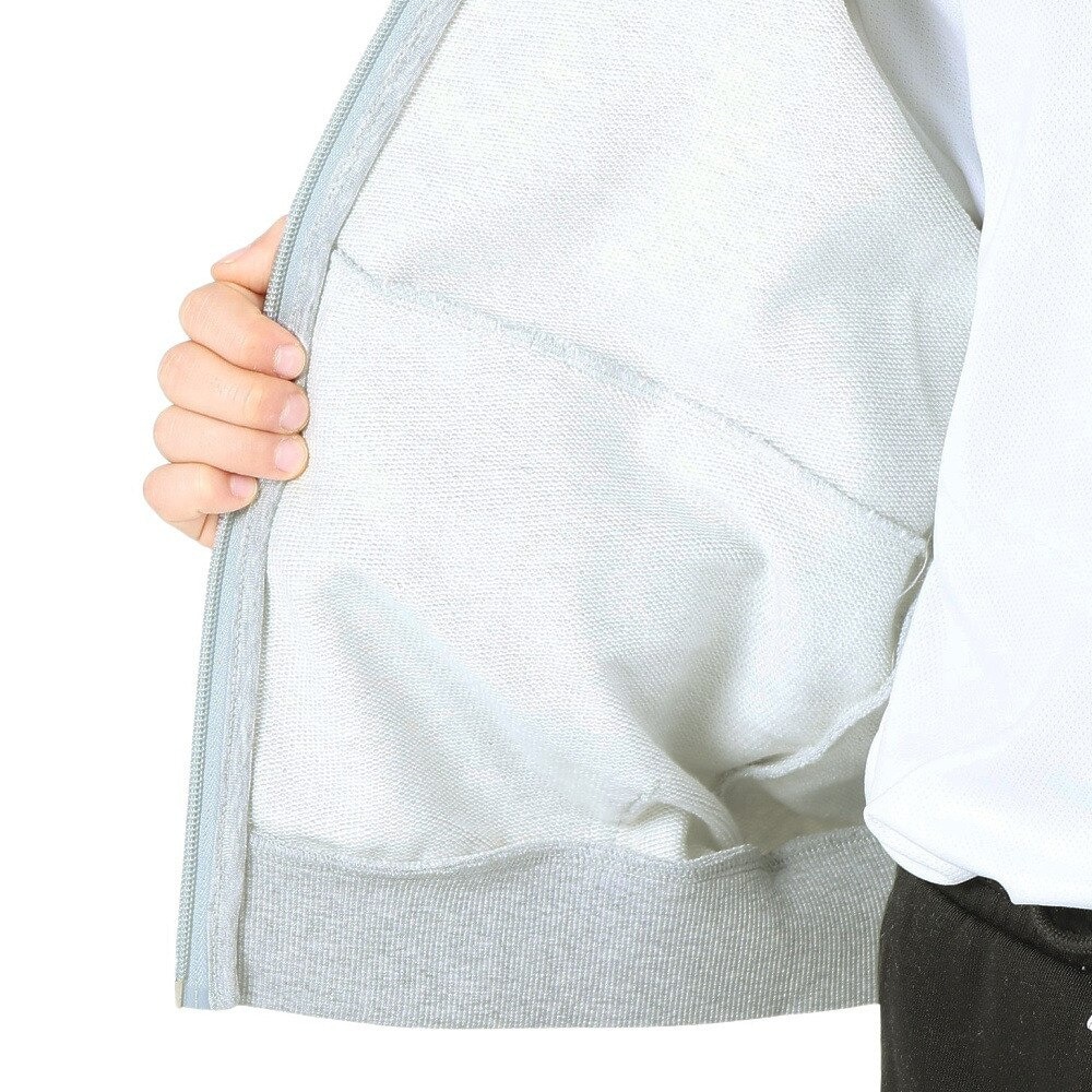 プーマ（PUMA）（キッズ）ジャージ ボーイズ POWER カラーブロック フーデッド 678571 04 LGRY