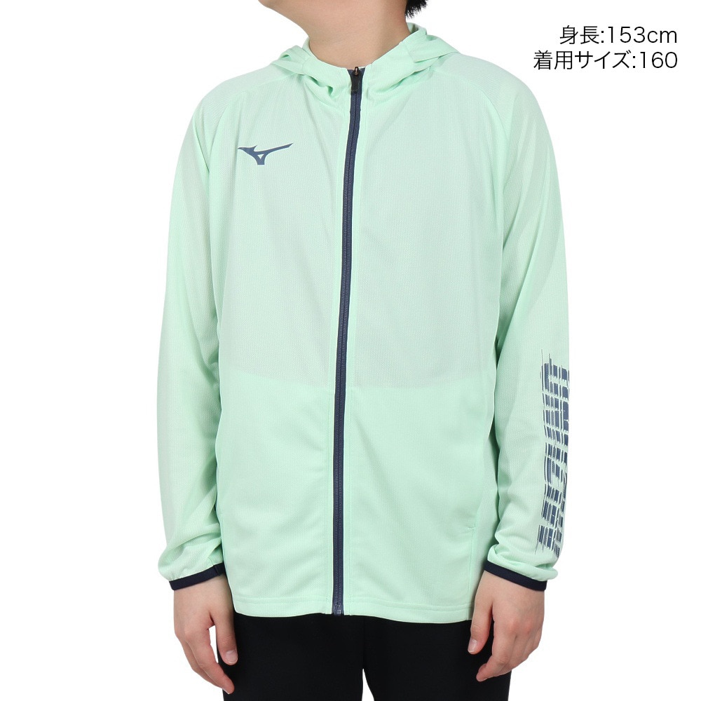 ミズノ（MIZUNO）（キッズ）ジュニア 遮ットパーカー 32JCC41330