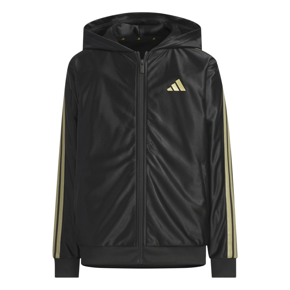 アディダス（adidas）（キッズ）キッズ STADIUM GOLD ルーズフィット トリコット フルジップ パーカー F5746-JZ3518