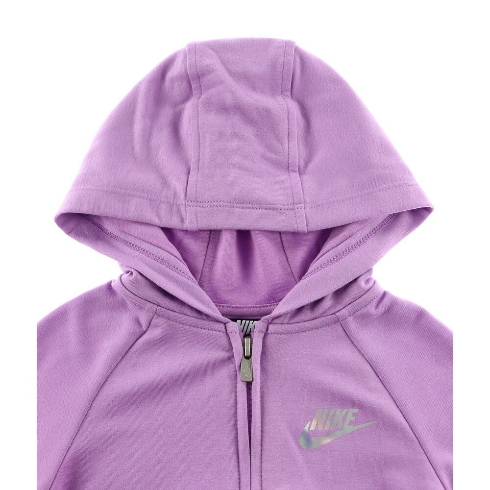 ナイキ（NIKE）（キッズ）キッズ ベビー ガールズ RISE F-ZIP HOODY フルジップフーディ 26I056-P85 ※要サイズ確認