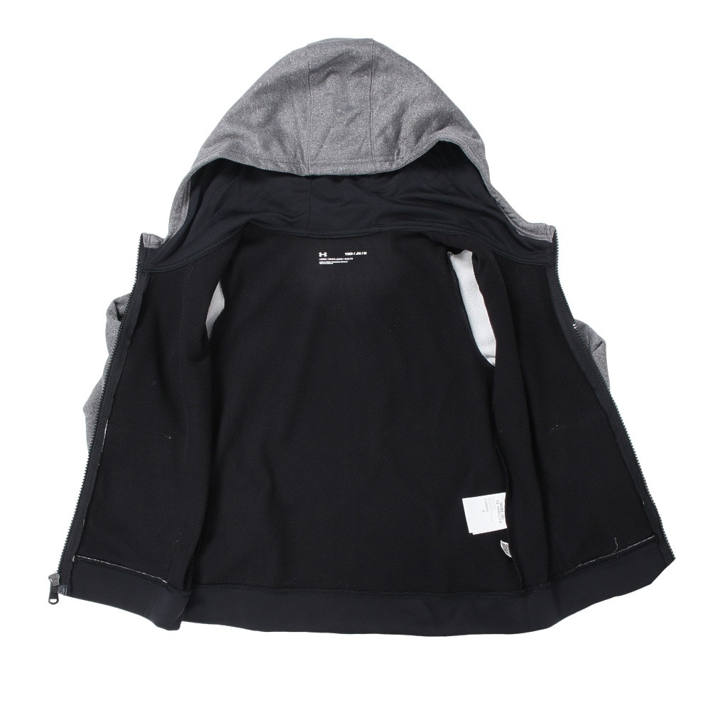 アンダーアーマー（UNDER ARMOUR）（キッズ）ジュニア アーマーフリース フルジップジャケット 1366050 001