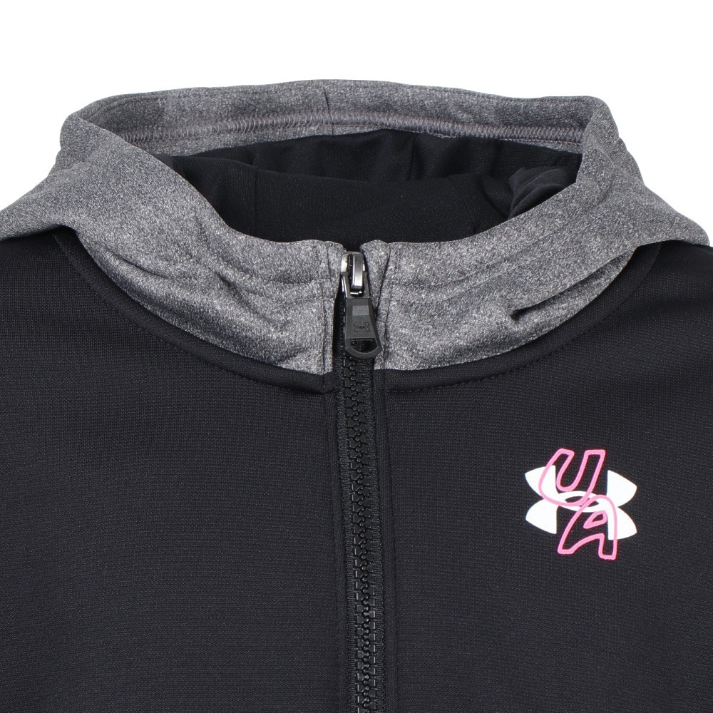 アンダーアーマー（UNDER ARMOUR）（キッズ）ジュニア アーマーフリース フルジップジャケット 1366050 001