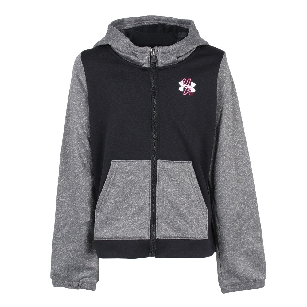 アンダーアーマー（UNDER ARMOUR）（キッズ）ジュニア アーマーフリース フルジップジャケット 1366050 001