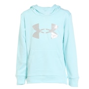 アンダーアーマー（UNDER ARMOUR）（キッズ）スウェットパーカー アーマー フリース GLITTER フーディー ガールズ 女の子 1373136 469