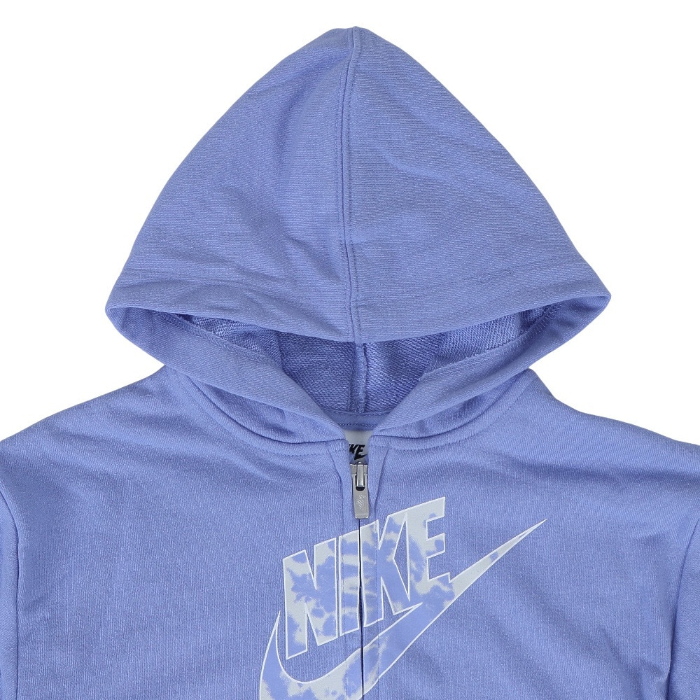 ナイキ（NIKE）（キッズ）ガールズ クラウドウォッシュ フルジップフーディー 26K007-P3F 