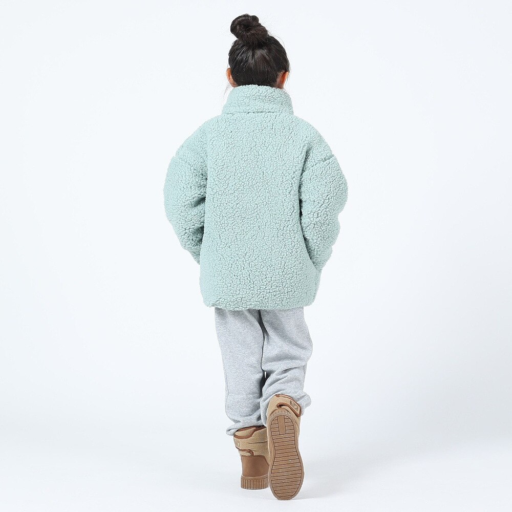 ロキシー（ROXY）（キッズ）ジュニア MINI UPON US ジップボアジャケット 23FWTJK234083BLU