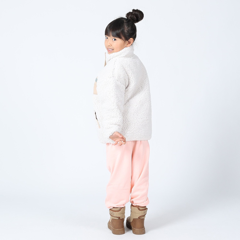 ロキシー（ROXY）（キッズ）ジュニア MINI UPON US ジップボアジャケット 23FWTJK234083NAT
