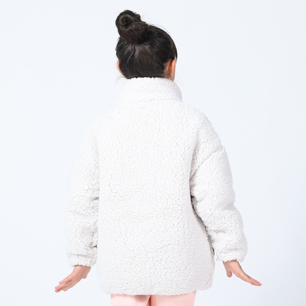 ロキシー（ROXY）（キッズ）ジュニア MINI UPON US ジップボアジャケット 23FWTJK234083NAT