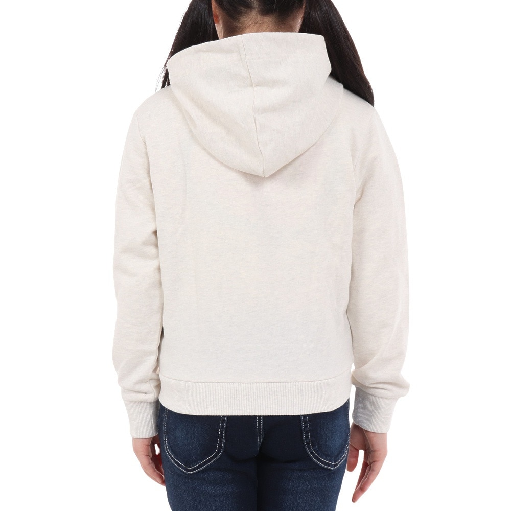 ロキシー（ROXY）（キッズ）ガールズ MINI ROXY ラメ入り ジップパーカー 23FWTZP234087HER