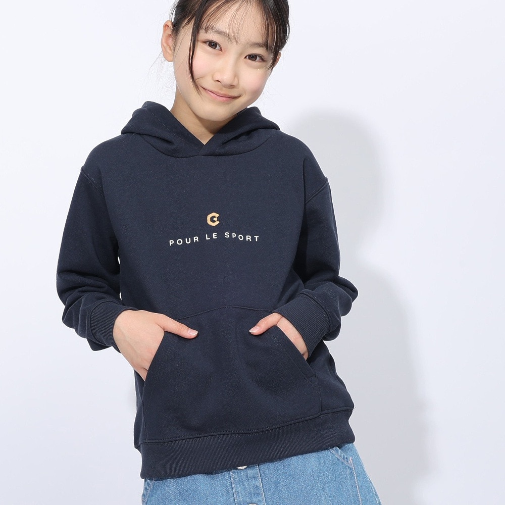 ジローム（GIRAUDM）（キッズ）ジュニア プルオーバー フーディー SW4F0054-TR862-GRCD NVY