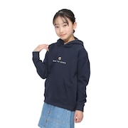 (キッズ)ジュニア プルオーバー フーディー SW4F0054-TR862-GRCD NVY
