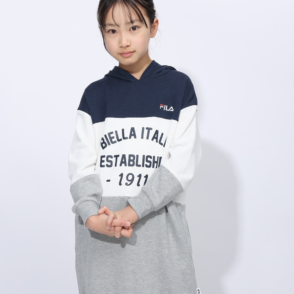 フィラ（FILA）（キッズ）裏毛 ワンピース 144714-GY