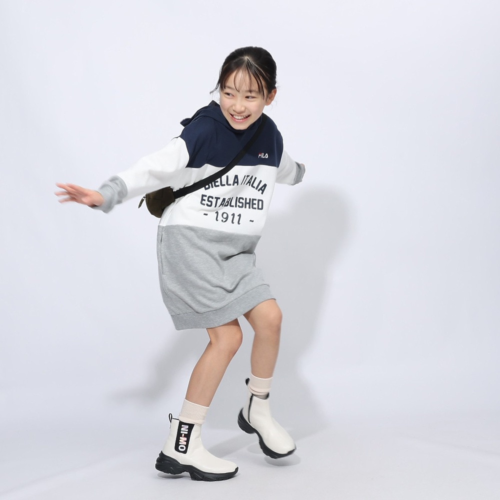 フィラ（FILA）（キッズ）裏毛 ワンピース 144714-GY