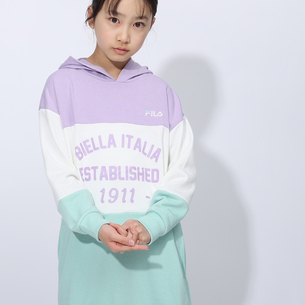 フィラ（FILA）（キッズ）裏毛 ワンピース 144714-MNT