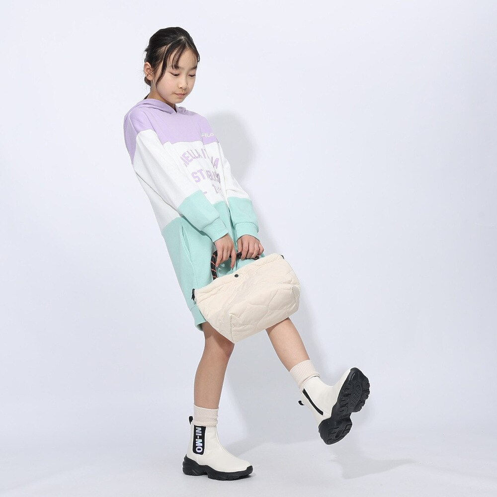 フィラ（FILA）（キッズ）裏毛 ワンピース 144714-MNT