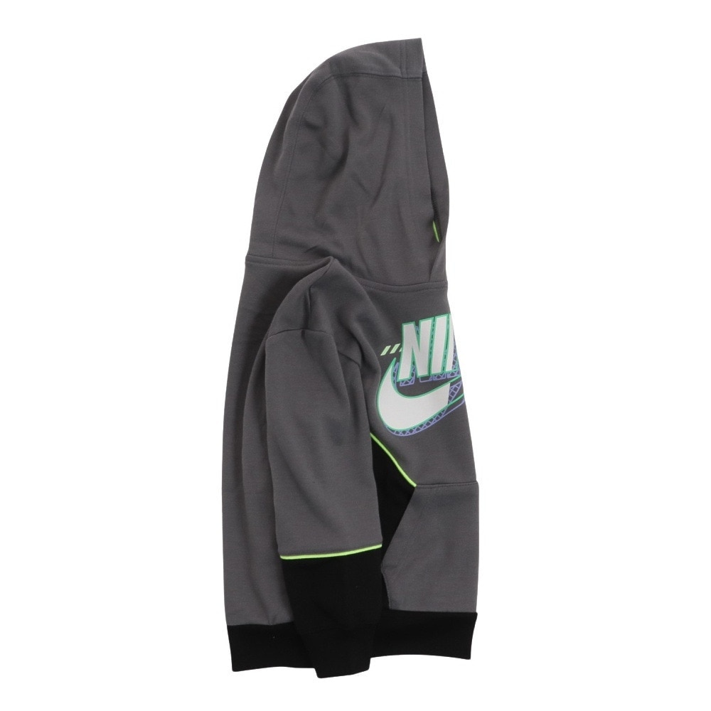 ナイキ（NIKE）（キッズ）ボーイズ NSW DIGITAL ESCAPE FT プルオーバーパーカー 86J816-M19 