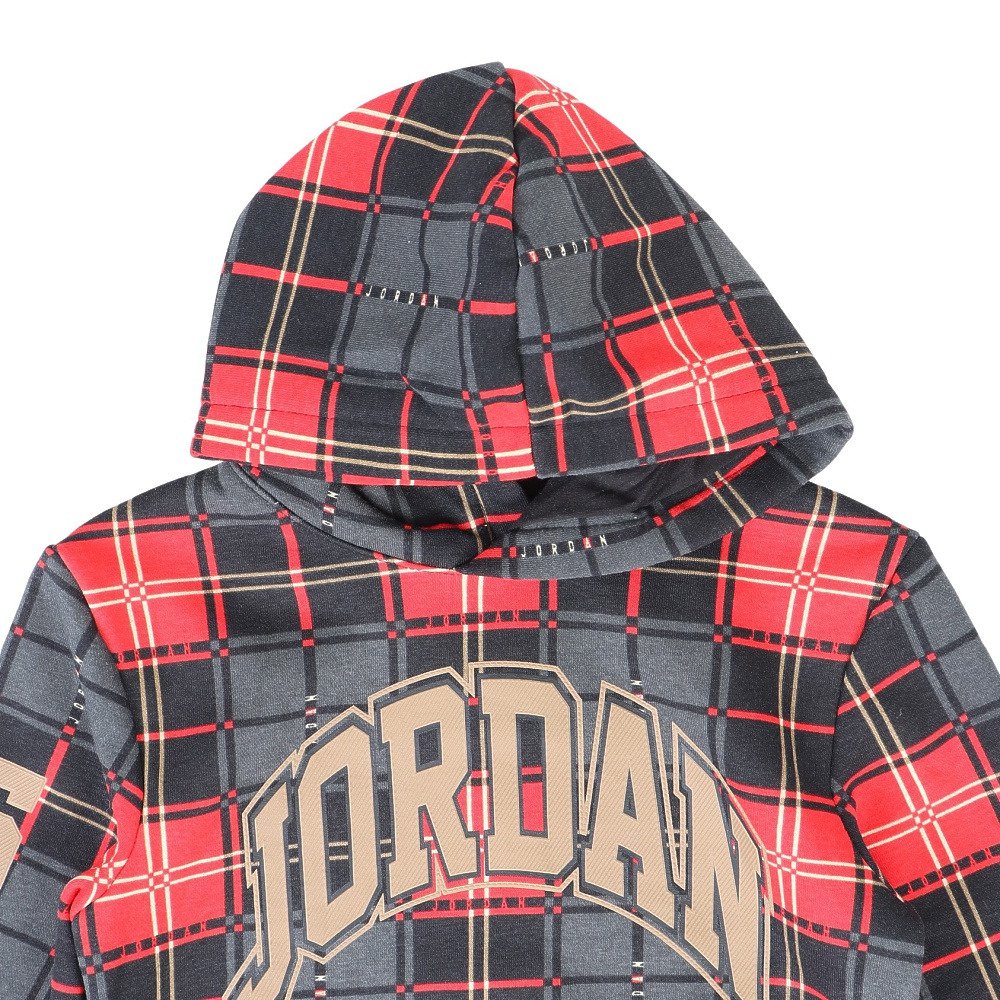 ジョーダン（JORDAN）（キッズ）ベビー ESSENTIALS PLAID プルオーバーフーディー 85B920-023